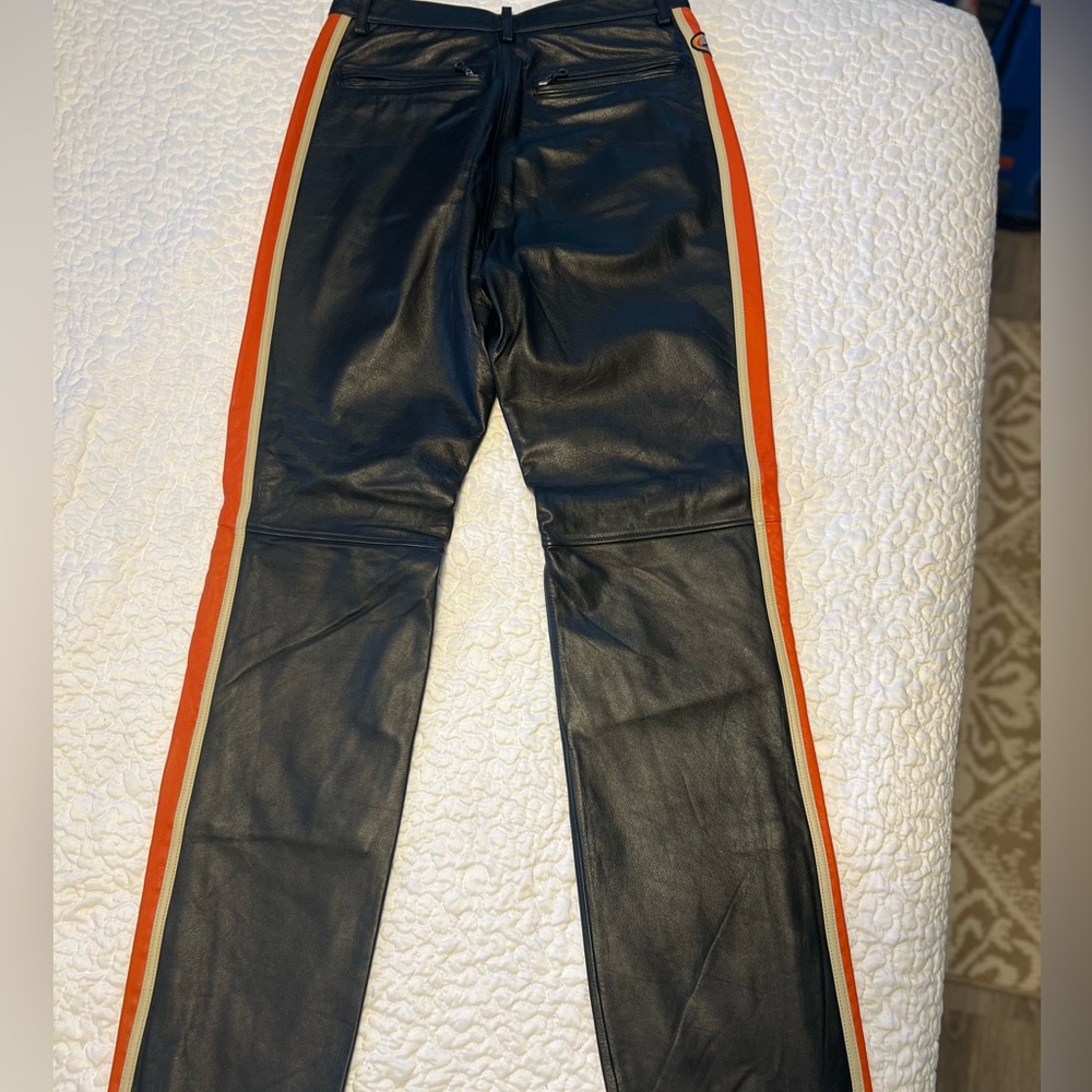 women’s Harley Davidson leather riding pants